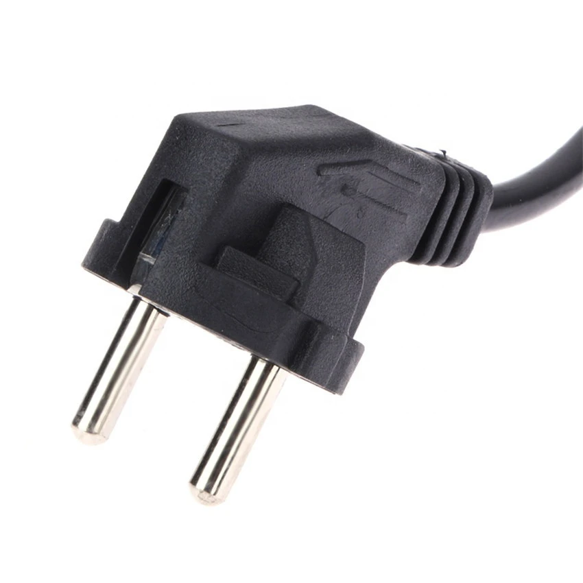 Many 2-Pin Black Laptop Power Cable